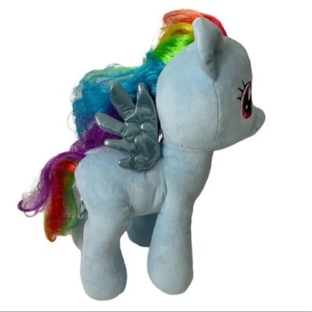 BUILD-A-BEAR My Little Pony Limited Edition Rainbow Dash Pegasus 2018 15” plush